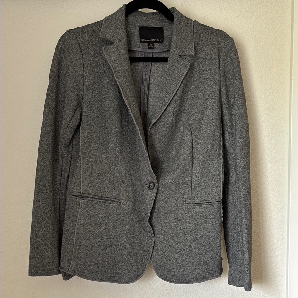 Banana Republic Women's Gray Blazer